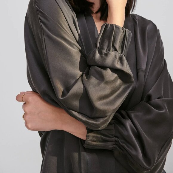 Lunya Washable Silk Robe | Size M - Picture 7 of 12